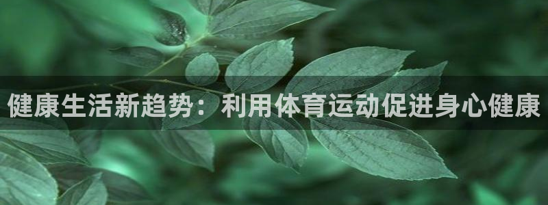 J9官网下载平台注册要钱吗安全吗:健康生活新趋势:利用体育运